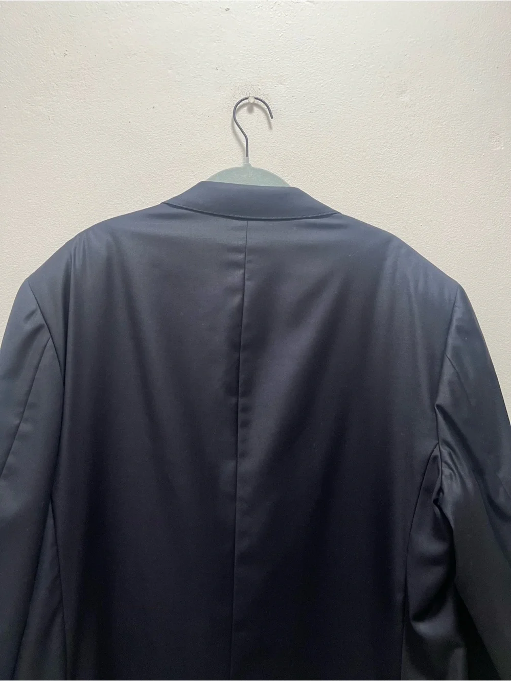 Givenchy Men Suit Wool Designer Blazer Blue Luxury Office Wear See Measurements